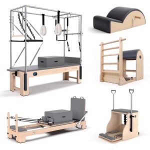3-in-1 Foldable Yoga Bed Pilates Large Equipment 5-Piece Set