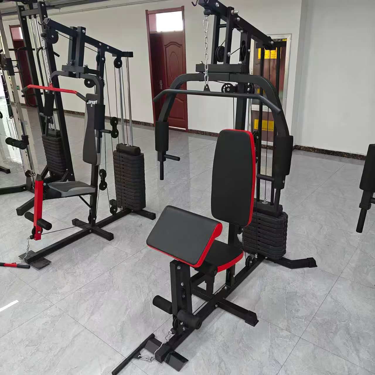 Home All-in-One Workout Equipment for Chest and Back Muscles, Multifunctional Fitness Gear for Home